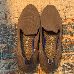 Rothy's brown loafers, size 9.5